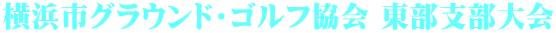 横浜市グラウンド・ゴルフ協会 東部支部大会